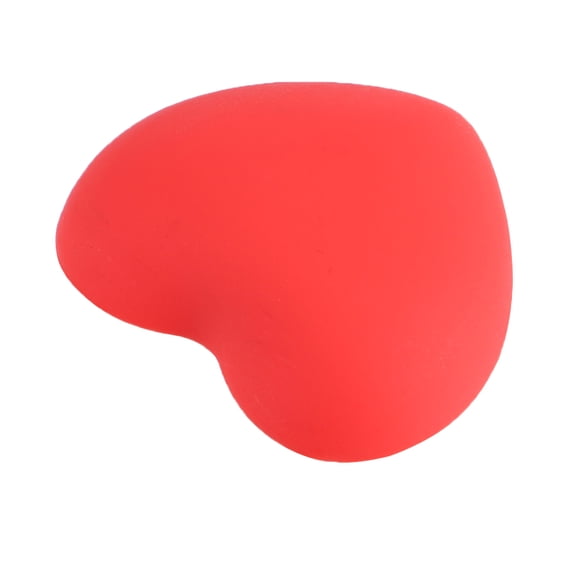 TEHAUX 4Pcs Red Simple Heart Handle Decorative Drawer Pull for Home Kitchen Furniture