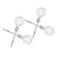 thumbnail image 1 of TEHAUX 4Pcs Stainless Steel Whisk Beaters for Hand Mixer Efficient Mixing and Stirring, 1 of 8