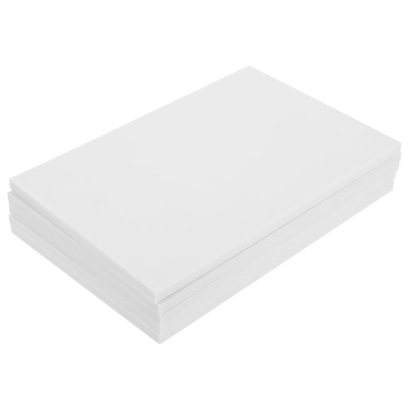 TEHAUX 5 Pcs Large Foam Board Hand Engraved Rubber Stamp