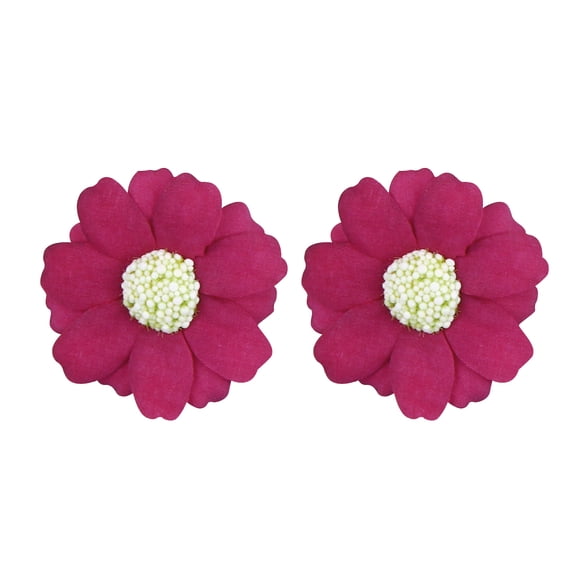 TEHAUX 50Pcs Decorative Flowers Simulation Flower Cloth Flower Decor for Wedding Decorations