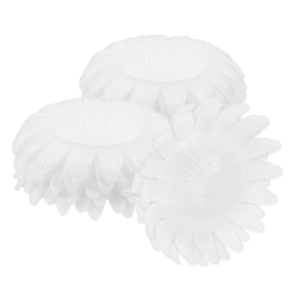 TEHAUX 50Pcs Thickened White Fruit Storage Liner with Air Circulation for Safe Fruit Transport