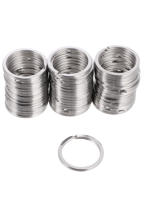 50Pcs Stainless Steel Key Chains with Bottle Openers, Heavy Duty Key for Everyday Use