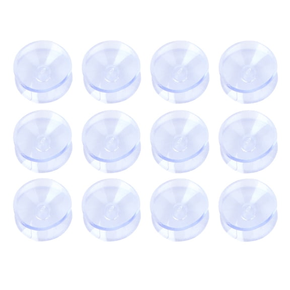 TEHAUX Tehaux Double Sided Suction Cups for Glass and Smooth Surfaces Anti-Slip 50Pcs