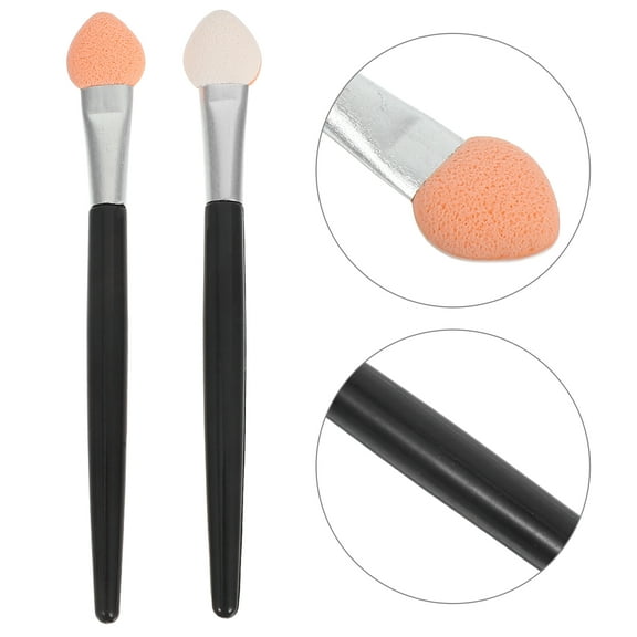 TEHAUX Sponge Applicators Multi-Color for Makeup Professional Blending Brush 50Pcs