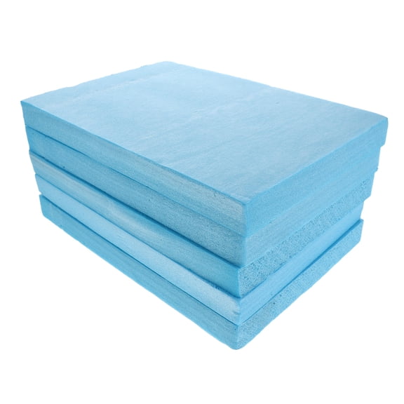 TEHAUX 5Pcs Craft Foam Boards Sky Blue for Home Diorama Base with Precision Cutting and Durable Design