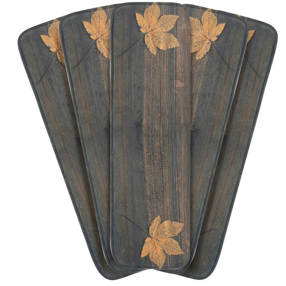 TEHAUX Stair Step Covers Polyester For Wood Stair Steps 5Pcs 27.6*8.7in