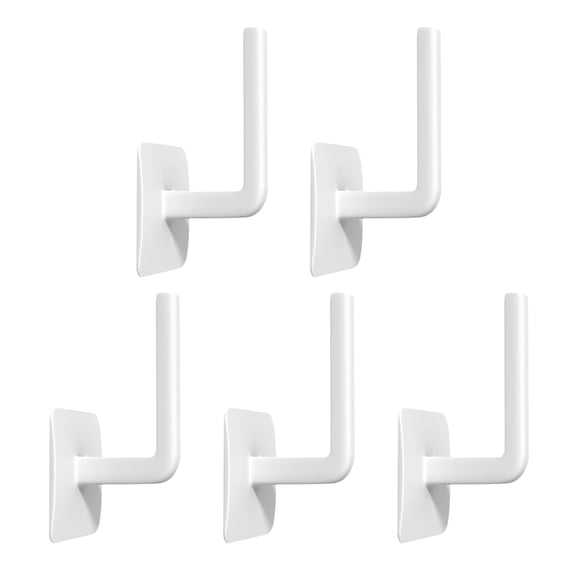 TEHAUX 5pcs Punch Free Wall Mounted Hat Rack Baseball Cap Hanger Headband Organizer