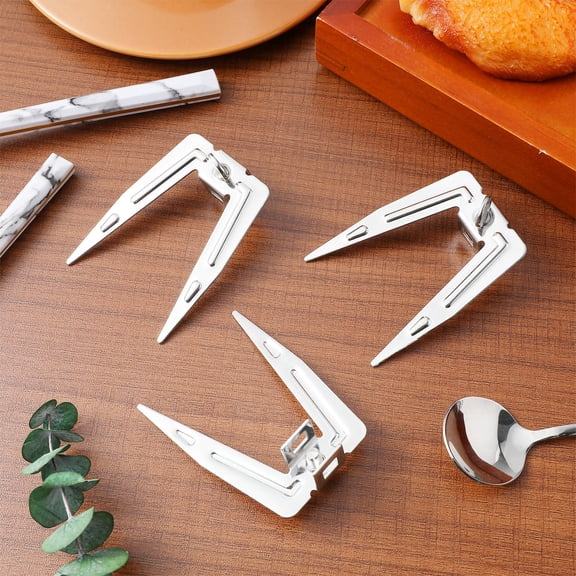 TEHAUX 6 Sets of Kitchen Rotating Chicken Forks Oven Roast Chicken Fork Oven Grilling Supply