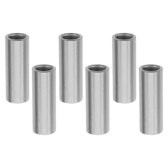 TEHAUX 6Pcs Air Compressor Piston Pins High Strength Grey Alloy Pins for Efficient Pump Cylinder Repair