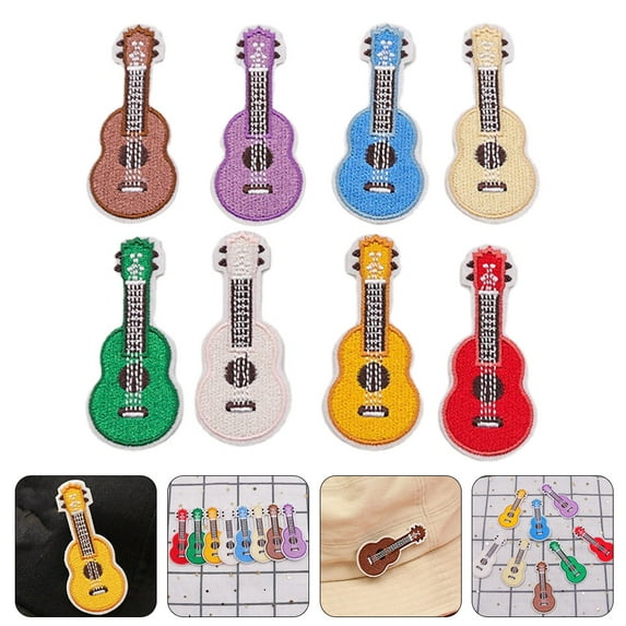 TEHAUX Colorful Embroidered Iron-On Patches for Clothing, Jackets, Hats, Bags, Sewing Accessories and Apparel Decoration