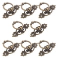 thumbnail image 1 of TEHAUX 8Pcs Vintage Bail Drawer Handles Zinc Alloy Comfortable Grip Drawer Pulls for Home Furnishing, 1 of 8