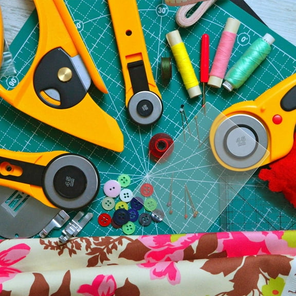 TEHAUX Clear Die Cutting Mat for Crafts Compatible with Scrapbooking and Sewing Projects