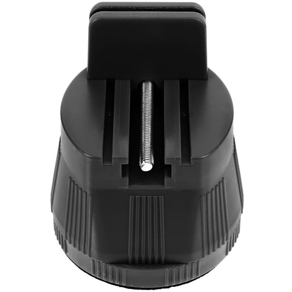 TEHAUX Adjustable Design Bed Support Leg for Furniture Risers Heavy Duty 1Pcs in Black Color