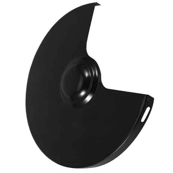 TEHAUX Black Tungsten Steel Angle Guard Protective Cover Wheel Splash Guard Safety Shield 1 Set for