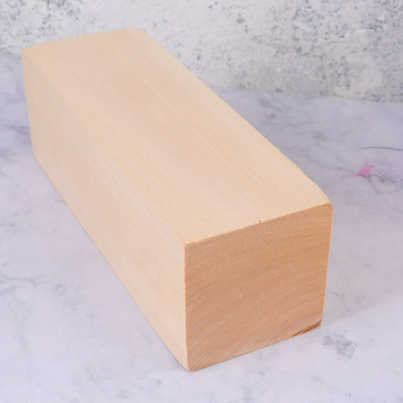 TEHAUX Art Wooden Square Model Material Safe for Kids Handwork Office