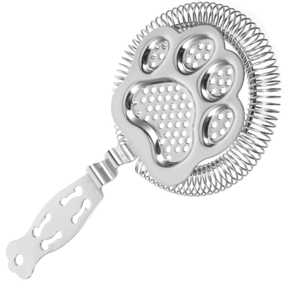 TEHAUX Bartending Strainer Bar Cocktail Strainer Stainless Mesh Cocktail Strainer Ice Filter