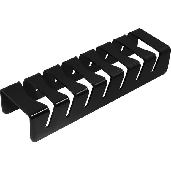 TEHAUX Black Acrylic Hat Rack for Desktop Storage Safe Practical Vintage Style Small Size 6.3x6.3 Inches