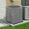 thumbnail image 1 of TEHAUX Weather Resistant Outdoor Air Conditioner Cover Black Mesh Protective Sleeve for Ac Unit, 1 of 6