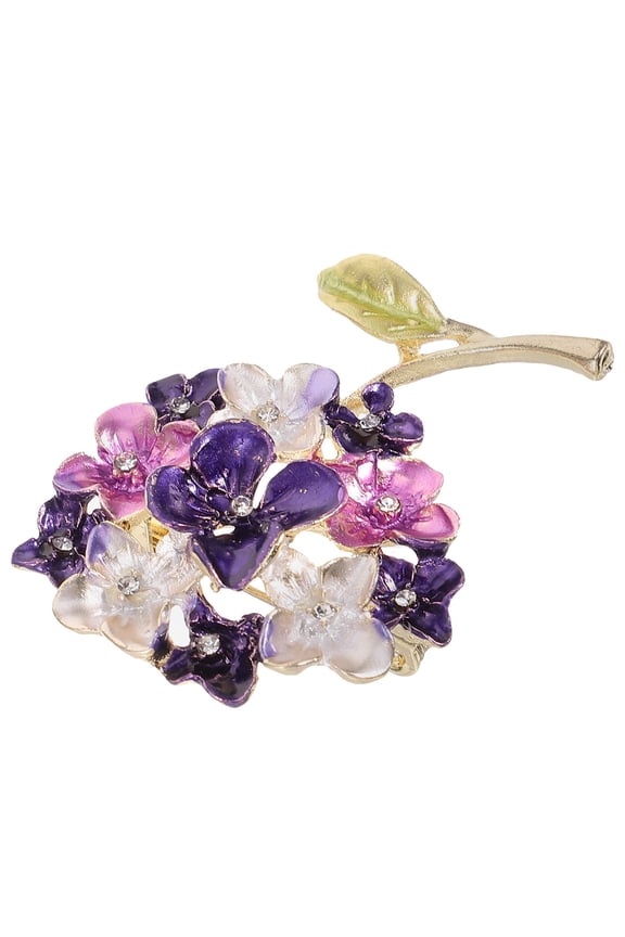 Vintage Zinc Alloy Floral Brooch Pin for Womens Clothing and Accessories, Ideal for Outfits, Parties, and Themed Events, 1 Piece
