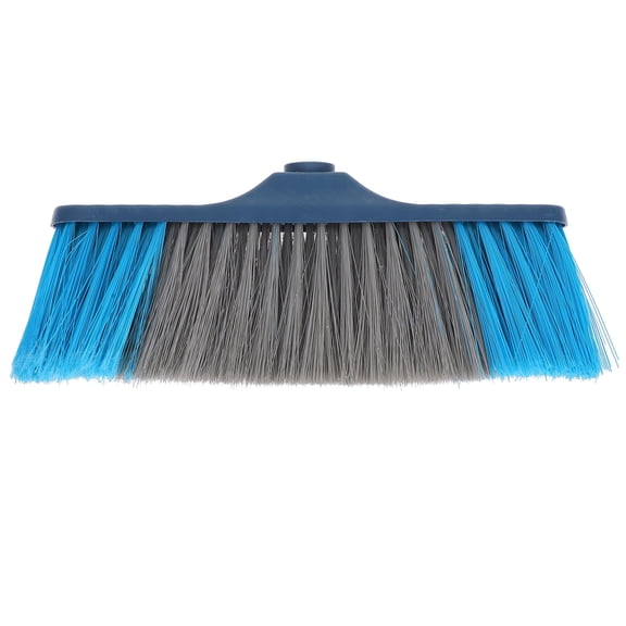 TEHAUX Broom Head for Homeowners and Office Users in Dark Blue PP PVC 1Pack