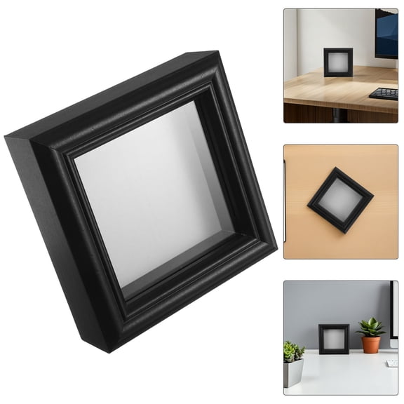 TEHAUX Bug Display Frame Collection Box Black for Science Exploration and Home Decor Enthusiasts 1Pack
