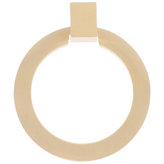 TEHAUX Cabinet Pull Handle Metal Drawer Ring Knob Dresser Pull Cabinet Round Ring Handle for Wardrobe