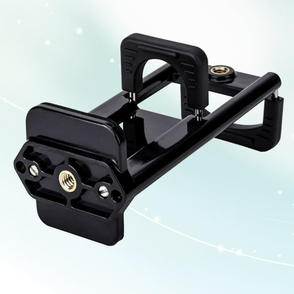 TEHAUX Camera Tripod Holder Clip for Smartphone Tablet and Camera Compatible with Wide Devices for Photography