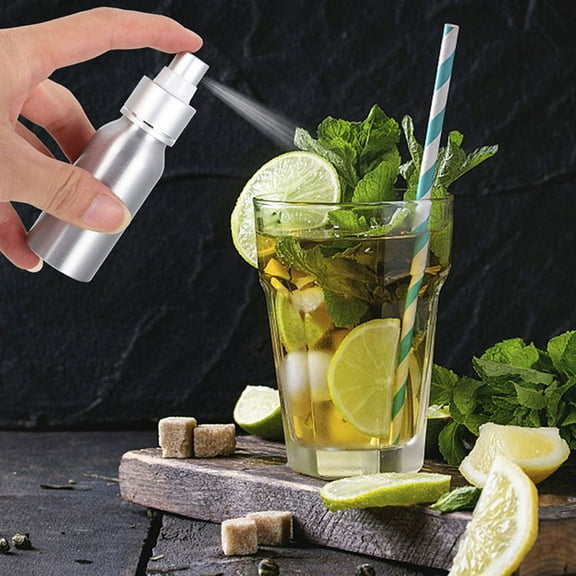 TEHAUX Cocktail Atomizer Refillable Empty Bottle Sample Atomizer for Kitchen and Bar 80ml