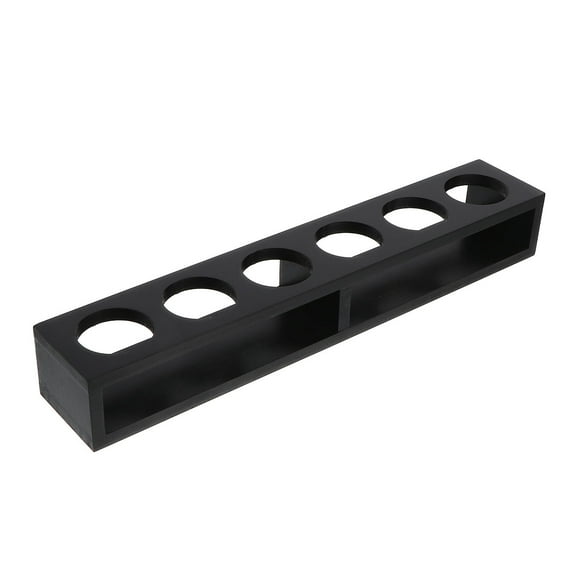 TEHAUX Cocktail Cup Rack Shape Wooden Holder Hotel Organizer