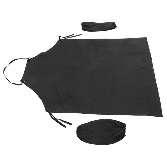 TEHAUX Oil-Resistant PVC Kitchen Apron for Adults, Comfortable and Multi-Purpose Cooking and Cleaning