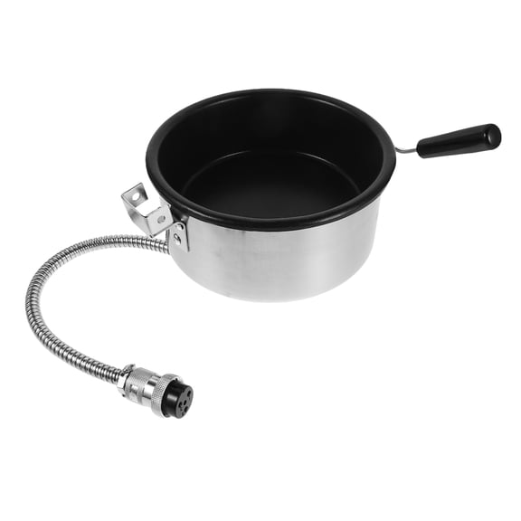 TEHAUX Aluminum Alloy Replacement Kettle Pot for Popcorn Maker Machine Accessories, and Easy to Install