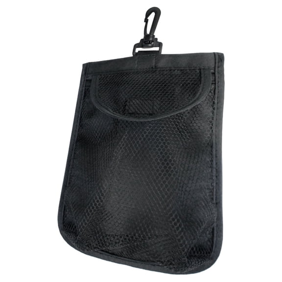 TEHAUX Portable Golf Storage Bag with Hanging Hook, Design for Easy Organization of Everyday Golf Accessories