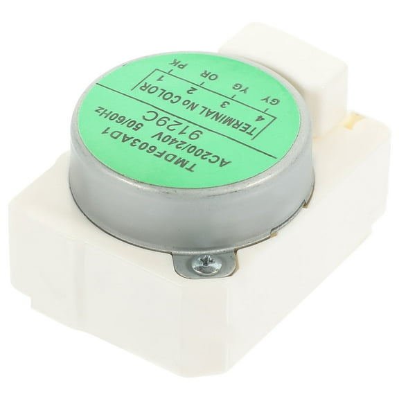 TEHAUX White Iron Freezer Timer Control Set - Adjustable Temperature Controller for Home and Commercial Freezers