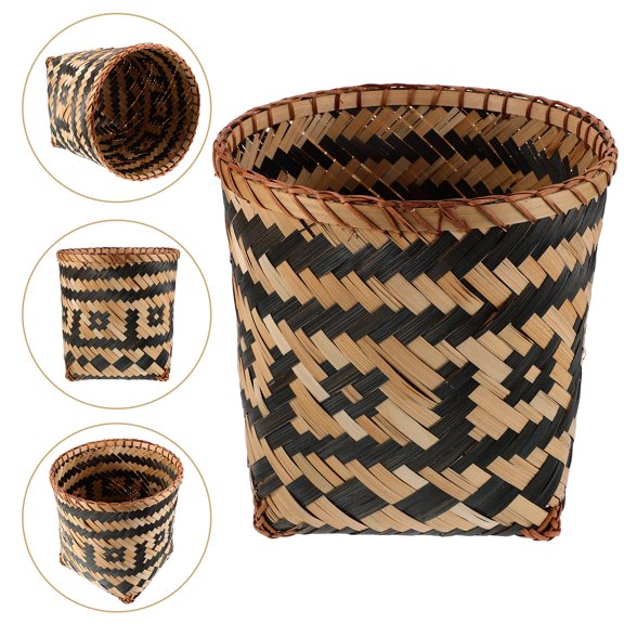 TEHAUX Storage Holder Assorted Color Woven 1Pc 9.8X9.4X9.4In