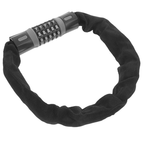 TEHAUX Steel Mountain Bike Lock with Password Combination, Security Lock, 1 Set
