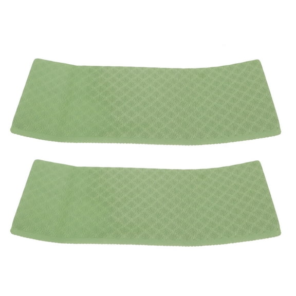TEHAUX Green Yoga Mat with Non- , Adjustable Size, TPE and Rubber for