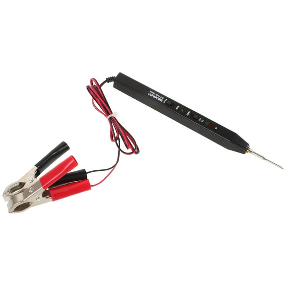 TEHAUX Logic Probe Car Electric Tester Black Accurate Diagnostic Tool