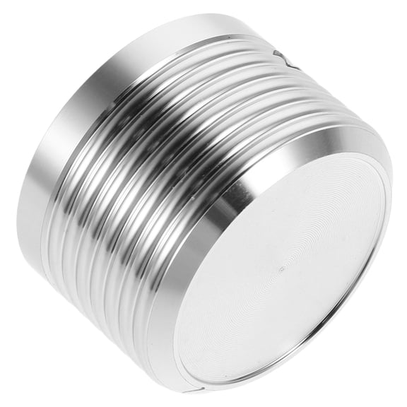 TEHAUX Metal Volume Control Knob with Spiral Texture for Electric Guitar and Amplifier