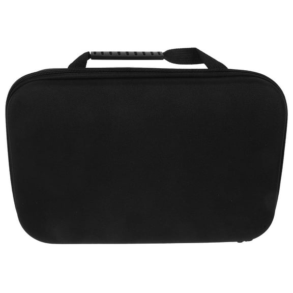 TEHAUX Black Cloth Tool Pouch Large Capacity Storage Bag with Stylish Design for Organizing Tools