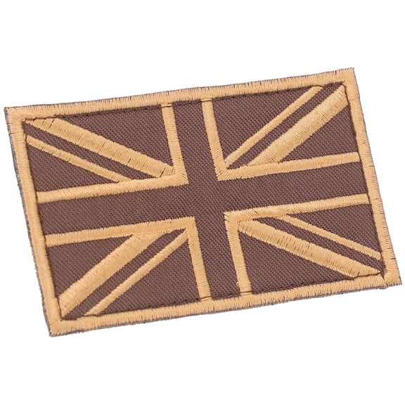 TEHAUX Brown Embroidery Patches Sew on Fabric Stickers for Clothing Repair and Decoration