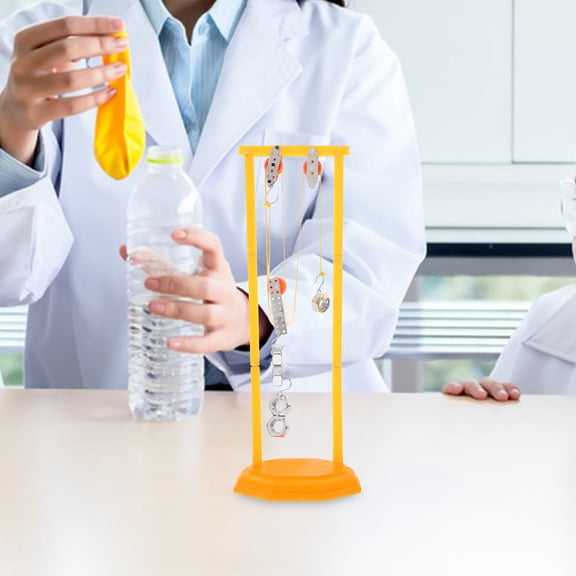 TEHAUX Physics Pulley Block Science Kit for Students, Plastic Science Experiment Set for Home and School Projects