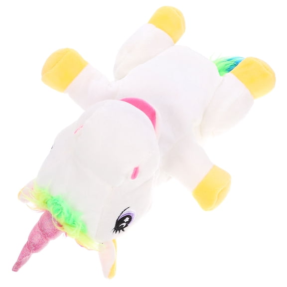 TEHAUX White Plush Hand Puppet for Kids Storytelling, Role Play, Educational Fun and