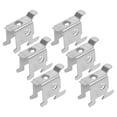 thumbnail image 1 of TEHAUX 6-Pack Stainless Steel Refrigerator Hooks and Shelving Clips for Kitchen Storage and Organization Accessories, 1 of 8