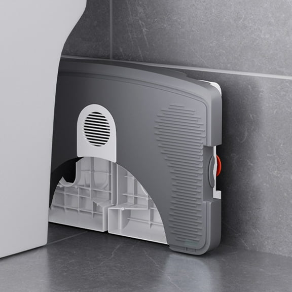 TEHAUX Folding Step Stool Adjustable Toilet Safe Kitchen Foot