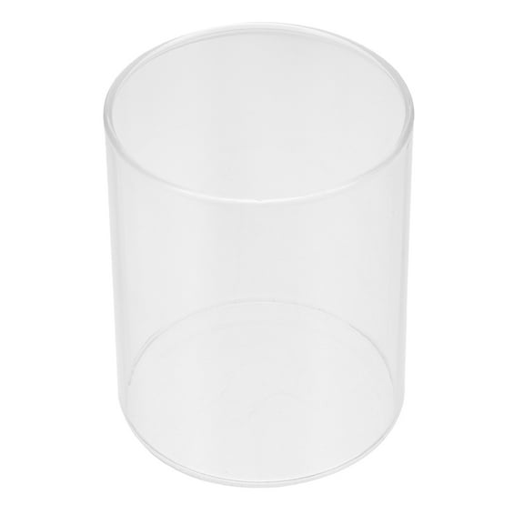 TEHAUX Salad Dressing Container Glass Cylindrical For Restaurants 1Pcs 7.1*4.7*4.7in