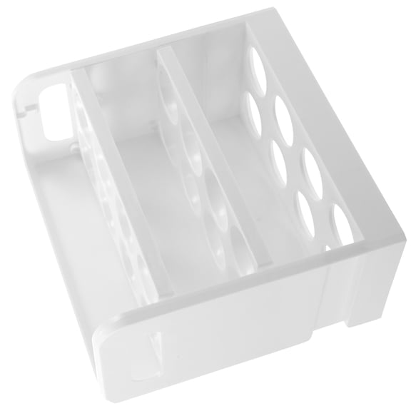 TEHAUX Fridge Side Door Egg Rack Refrigerator Egg Storage Holder 3 Layers Egg Organizer Stand