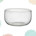 thumbnail image 1 of TEHAUX Glass Salad Bowl Transparent Heatproof Fruits Dessert Storage Bowl for Home Store (300ml), 1 of 8