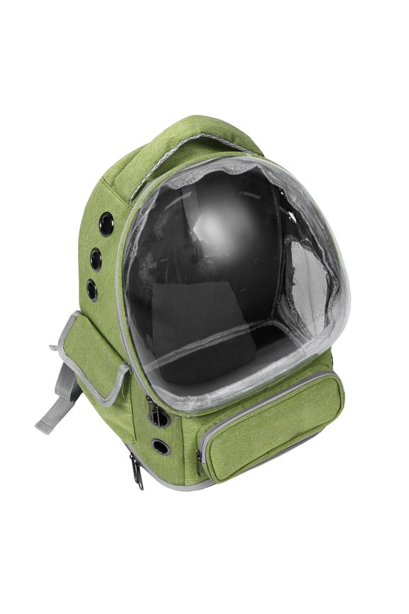 Cat Backpack with Breathable Mesh Transparent Pet Carrying Case for Cats 1Set
