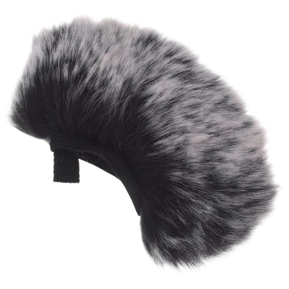 TEHAUX Furry Cover for Mic in Grey Color for Noise Reduction with 1Pack
