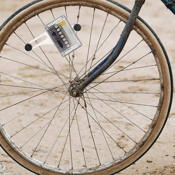 TEHAUX LED Bike Wheel Light for Night Riding with Multicolor Effects and Easy Installation